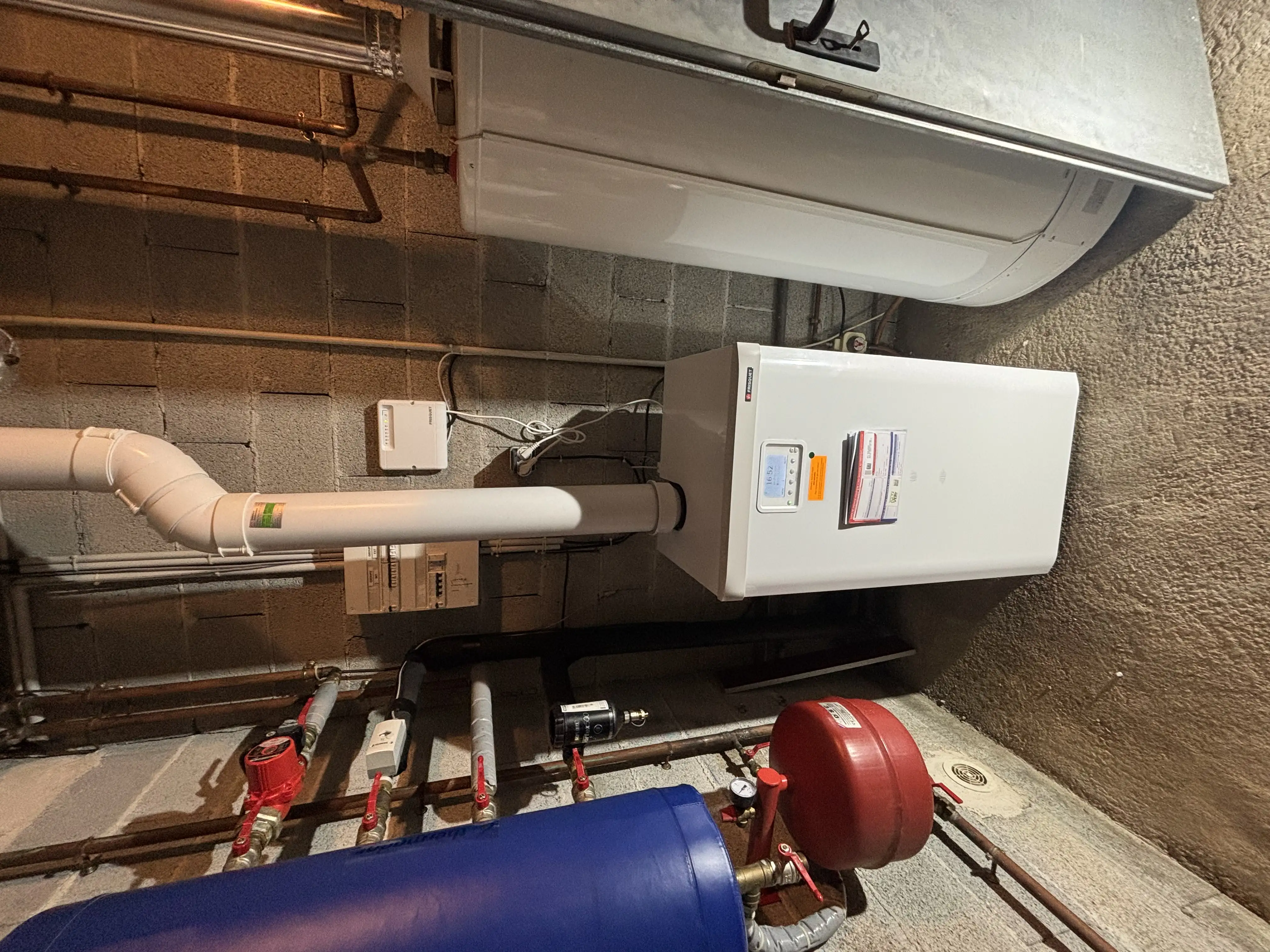 Intervention Récente : Remplacement d'une Chaudière à Condensation Frisquet à La